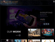 Tablet Screenshot of illusionfactory.com